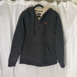 Oneill hoodie with faux fur lining